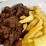 Carrillera de cerdo ibérico estofada al vino tinto